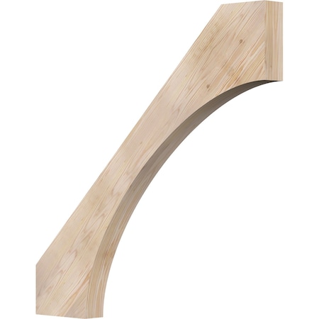 Ekena Millwork 3 1/2"W x 40"D x 40"H Westlake Smooth Knee Brace, Douglas Fir BRC04X40X40WTL00SDF